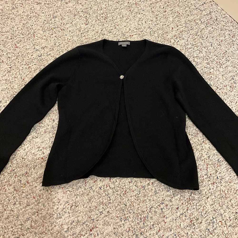Ann Taylor Black Baby Cardigan